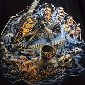 Texas chainsaw massacre baseball shirt frightrags